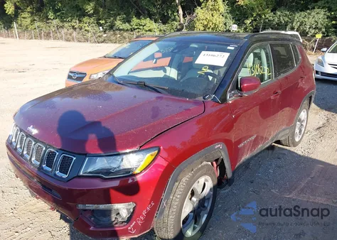 2021 Jeep Compass Limited 4X4 z USA, uszkodzony, nr VIN 3C4NJDCB4MT525885